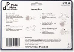 Pedal Plate 2.0 Pedaal Adapter - SPD-SL -Fietsuitrusting Winkel 1200x834 6