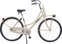 Amigo Forest - Transportfiets 28 Inch - Damesfiets Met Voordrager - Crème -Fietsuitrusting Winkel 1200x855 2