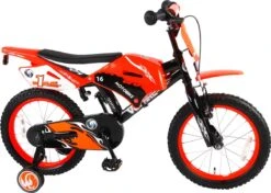 Volare Motorbike Kinderfiets - Jongens - 16 Inch - Oranje - 95% Afgemonteerd -Fietsuitrusting Winkel 1200x856 5