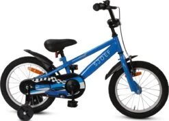 SJOEF Race Jongensfiets 14 Inch - Blauw