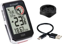 SIGMA SPORT GPS Fietscomputer Sigma ROX 2.0 GPS Met Standaard Stuurhouder - Wit -Fietsuitrusting Winkel 1200x865 3