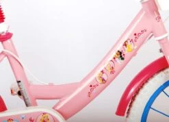 Volare Disney Princess Kinderfiets - Meisjes - 16 Inch - Roze Blauw - Twee Handremmen -Fietsuitrusting Winkel 1200x866 1