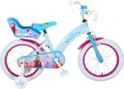 Volare Disney Frozen 2 - Kinderfiets - Meisjes - 16 Inch - Blauw/Paars -Fietsuitrusting Winkel 1200x866