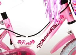 Volare Rose Kinderfiets - Meisjes - 12 Inch - Roze - 2 Handremmen -Fietsuitrusting Winkel 1200x867 2