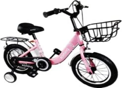 Kinderfiets -14 Inch Kinderfiets -vanaf 3-5 Jaar Jongens En Meisjes Fietsen -Terugtrap -Rem -Stabilisatoren(2 Zijwieltjes)-Mandje - Achterbank-de Bel-Roze 13 Kinderfiets -14 Inch Kinderfiets -vanaf 3-5 Jaar Jongens En Meisjes Fietsen -Terugtrap -Rem -Stabilisatoren(2 Zijwieltjes)-Mandje - Achterbank-de Bel-Roze -Fietsuitrusting Winkel 1200x869 4