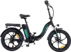 Hitway BK6 Elektrische Fiets | Opvouwbare E-bike | 20 Inch Fat Tire | 350W Motor | 10Ah | Zwart/Groen 16 Hitway BK6 Elektrische Fiets | Opvouwbare E-bike | 20 Inch Fat Tire | 350W Motor | 10Ah | Zwart/Groen -Fietsuitrusting Winkel 1200x878 2