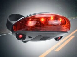 Fiets Achterlicht - LED Licht Met Laser - Fiets Lamp - Waterdicht - Racefiets Verlichting - Inclusief Batterijen - Rheme -Fietsuitrusting Winkel 1200x891 4