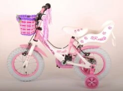 Volare Rose Kinderfiets - Meisjes - 12 Inch - Roze - 2 Handremmen -Fietsuitrusting Winkel 1200x893 2