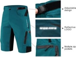 Merkloos Mountainbike Broek - MTB Broek - Short - Blauw - Fietsbroek & Onderbroek Met Zeem - Maat XL -Fietsuitrusting Winkel 1200x900 17