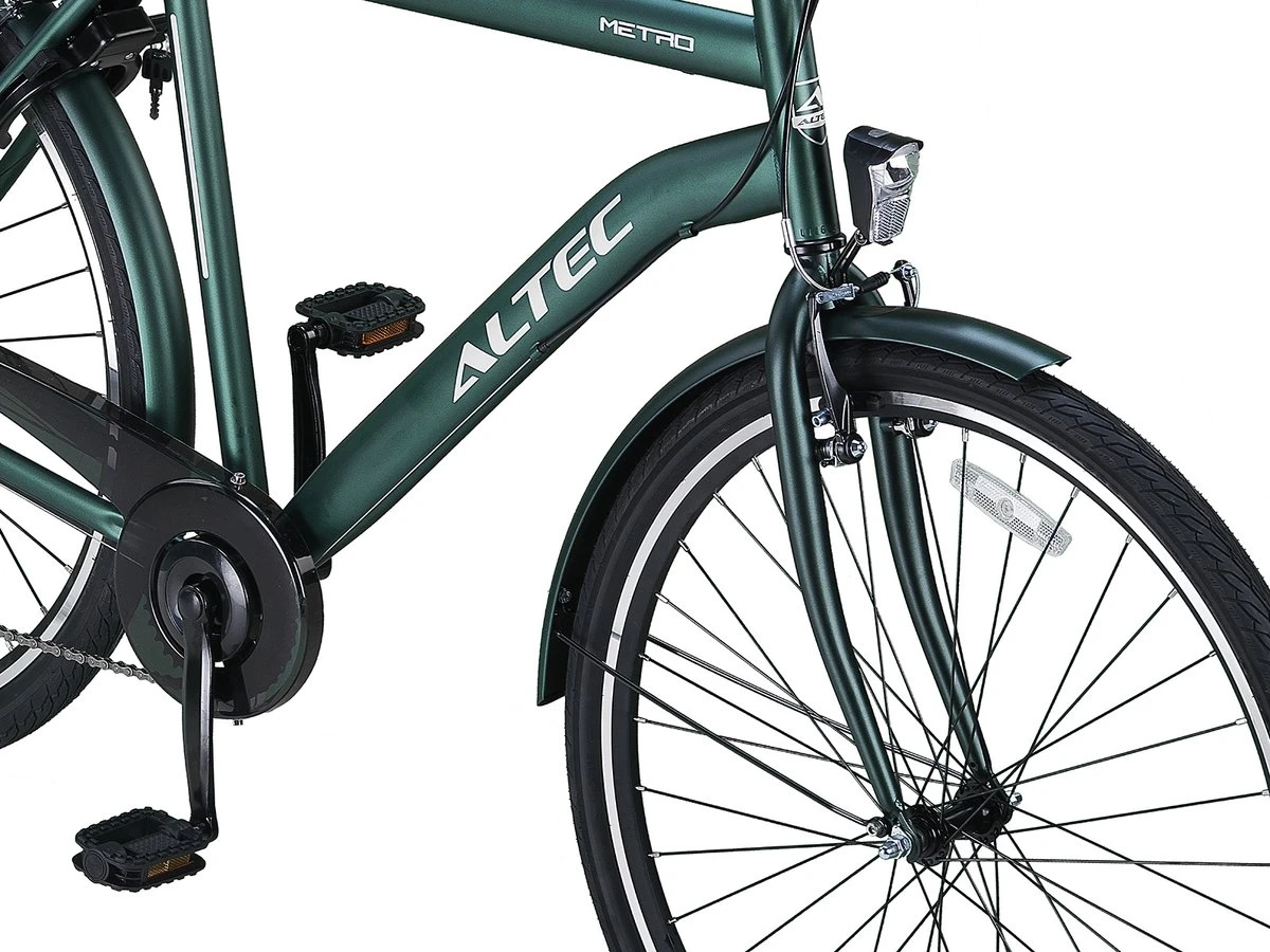 Altec Metro Herenfiets 28 Inch 56cm Army Green 5 Altec Metro Herenfiets 28 Inch 56cm Army Green - Afbeelding 3