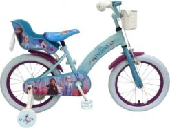Volare Disney Frozen 2 - Kinderfiets - Meisjes - 16 Inch - Blauw/Paars -Fietsuitrusting Winkel 1200x902 3
