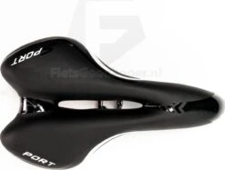 Voltano Sport Fietszadel Iclusief Zadelstrop – Gel Trekking Zadel – Met Uitsparing – Unisex - Zwart -Fietsuitrusting Winkel 1200x908 7