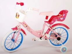 Volare Disney Princess Kinderfiets - Meisjes - 16 Inch - Roze Blauw - Twee Handremmen -Fietsuitrusting Winkel 1200x910 3