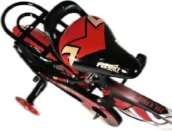 Kinderfiets - 12 Inch Kinderfiets -vanaf 2-4 Jaar Jongens En Meisjes Fietsen - Terugtrap -Rem -Stabilisatoren（2 Zijwieltjes）- Mandje - Achterbank - Rood -Fietsuitrusting Winkel 1200x913 1