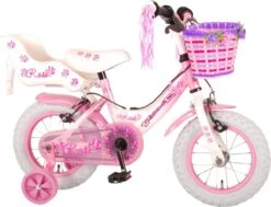 Volare Rose Kinderfiets - Meisjes - 12 Inch - Roze - 2 Handremmen -Fietsuitrusting Winkel 1200x919 2