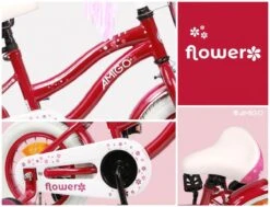 Amigo Flower Meisjesfiets - Kinderfiets 16 Inch - Paars 27 Amigo Flower Meisjesfiets - Kinderfiets 16 Inch - Paars -Fietsuitrusting Winkel 1200x920 14