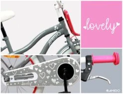 Amigo Lovely - Kinderfiets 20 Inch - Meisjes - Grijs -Fietsuitrusting Winkel 1200x920 17