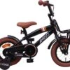 Amigo 2Cool Jongensfiets - Kinderfiets 12 Inch - Matzwart -Fietsuitrusting Winkel 1200x923