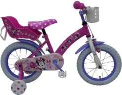 Volare Disney Minnie Cutest Ever! - Kinderfiets - Meisjes - 14 Inch - Roze -Fietsuitrusting Winkel 1200x934