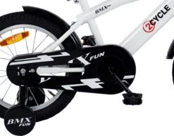 2Cycle BMX-Fun Kinderfiets - 16 Inch - Wit - Jongensfiets -Fietsuitrusting Winkel 1200x941