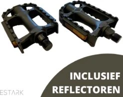 Fietspedalen - Anti-Slip Fietspedalen Set Met Reflectoren - Zwart - Set Fiets Pedalen Pedaal - Mountainbike Sport - Fietstrappers - Losse Trappers - 2 STUKS -Fietsuitrusting Winkel 1200x944 4