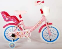 Volare Disney Princess Kinderfiets - Meisjes - 14 Inch - Roze - Twee Handremmen -Fietsuitrusting Winkel 1200x960 6