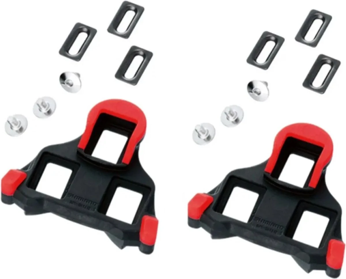 Shimano Schoenplaatjes Spd-sl Sm-sh10 0° Speling Rood 6 Shimano Schoenplaatjes Spd-sl Sm-sh10 0° Speling Rood - Afbeelding 4