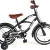 Volare Black Cruiser Kinderfiets - Jongens - 14 Inch - Zwart - 95% Afgemonteerd -Fietsuitrusting Winkel 1200x966