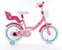 Volare Disney Princess Kinderfiets - Meisjes - 14 Inch - Roze - Twee Handremmen -Fietsuitrusting Winkel 1200x967 1