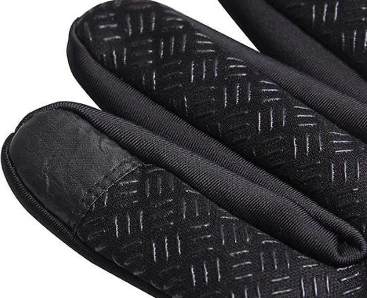 Merkloos Sitna Neopreen Fietshandschoenen Unisex - Zwart - Maat XL 6 Merkloos Sitna Neopreen Fietshandschoenen Unisex - Zwart - Maat XL - Afbeelding 4