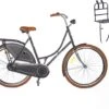 Wheelerz.nl - Omafiets - 28 Inch - Mat Zwart Met Voordrager -Fietsuitrusting Winkel 1200x978 3