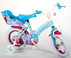 Volare Disney Frozen 2 Kinderfiets - Meisjes - 12 Inch - Blauw/Paars - Twee Handremmen -Fietsuitrusting Winkel 1200x981 4