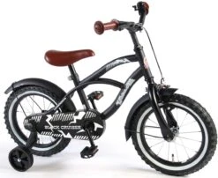 Volare Black Cruiser Kinderfiets - Jongens - 14 Inch - Zwart - 95% Afgemonteerd -Fietsuitrusting Winkel 1200x982 1