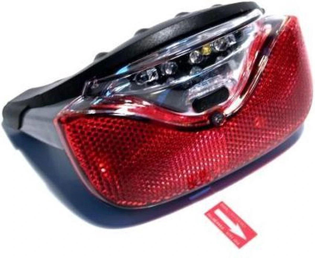 Gazelle Fietsverlichting - Achterlicht - Rood 6 Gazelle Fietsverlichting - Achterlicht - Rood - Afbeelding 4