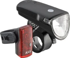 AXA Greenline 40 Lux - LED Fietslampjes Voor En Achter - Fietsverlichting USB Oplaadbaar