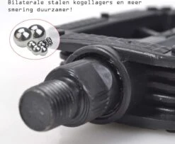 Fietspedalen - Anti Slip - Trappers Voor Fiets Met Reflector - 1.4 Mm Schroefdraad Zwart -Fietsuitrusting Winkel 1200x985 6