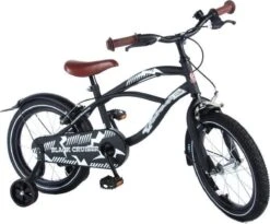 Volare Black Cruiser Kinderfiets - Jongens - 16 Inch - Zwart - 2 Handremmen 23 Volare Black Cruiser Kinderfiets - Jongens - 16 Inch - Zwart - 2 Handremmen -Fietsuitrusting Winkel 1200x997 2