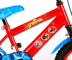 Volare Ultimate Spider-Man Kinderfiets - Jongens - 14 Inch - Rood/Blauw -Fietsuitrusting Winkel 1200x999