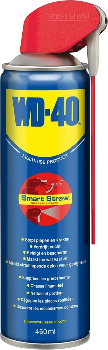 WD-40® Smart Straw® Multi-Use Product - 450ml - Multispray - Smeermiddel, Ontvetter En Anti-Corrosie 12 WD-40® Smart Straw® Multi-Use Product - 450ml - Multispray - Smeermiddel, Ontvetter En Anti-Corrosie - Afbeelding 10
