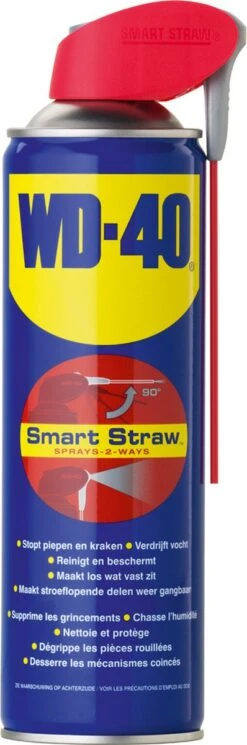 WD-40® Smart Straw® Multi-Use Product - 300ml - Multispray - Smeermiddel, Ontvetter En Anti-Corrosie