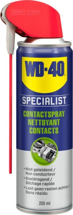 WD-40 Specialist® Contactspray - 250ml - Contact Cleaner - Contactreiniger - Voor Elektrische / Elektronische Onderdelen 10 WD-40 Specialist® Contactspray - 250ml - Contact Cleaner - Contactreiniger - Voor Elektrische / Elektronische Onderdelen -Fietsuitrusting Winkel 408x1200 4