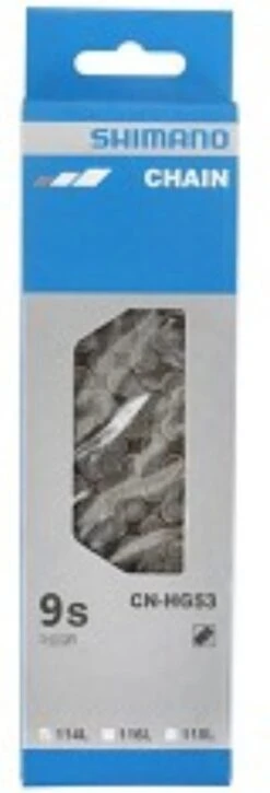 Ketting 9 Speed Shimano HG53 Deore/LX/Tiagra - 116 Schakels Bulc 18 Ketting 9 Speed Shimano HG53 Deore/LX/Tiagra - 116 Schakels Bulc -Fietsuitrusting Winkel 409x1200 2