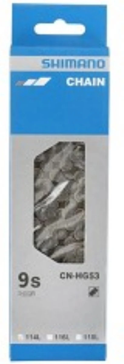 Ketting 9 Speed Shimano HG53 Deore/LX/Tiagra - 116 Schakels Bulc 6 Ketting 9 Speed Shimano HG53 Deore/LX/Tiagra - 116 Schakels Bulc - Afbeelding 4