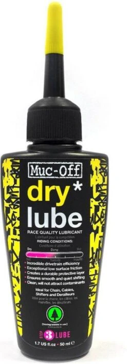 Muc-Off Kettingolie Dry Lube 50ml -Fietsuitrusting Winkel 418x1200