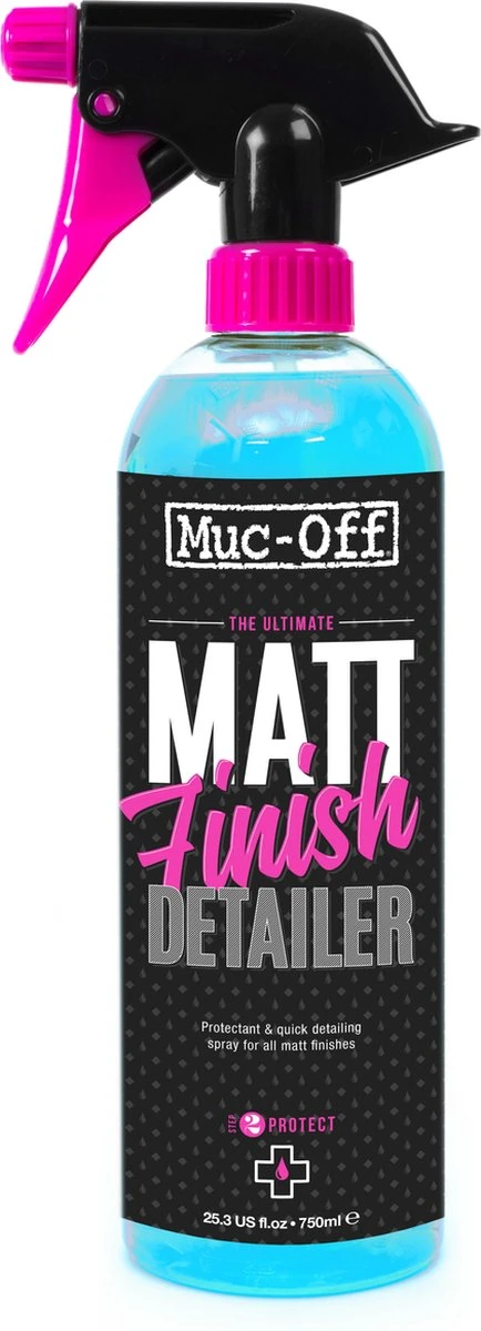 Muc-Off Matt Finish Detailer Beschermspray 250ML 8 Muc-Off Matt Finish Detailer Beschermspray 250ML - Afbeelding 6