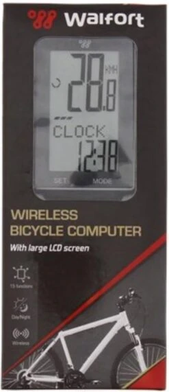 Walfort Wireless Bicycle Computer Fietscomputer - Draadloos -Fietsuitrusting Winkel 519x1200