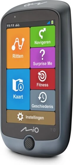 Mio Cyclo Discover Connect Fiets-Navigatie Antraciet/Zwart -Fietsuitrusting Winkel 532x1200 4