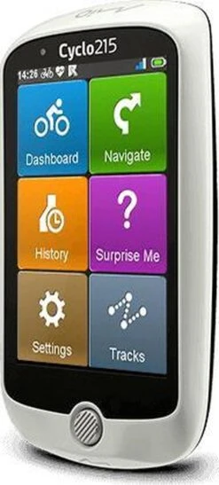 Mio Cyclo 215 Full EU - GPS Fietsnavigatie -Fietsuitrusting Winkel 542x1200