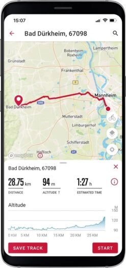 Sigma Sport ROX 4.0 GPS Fietscomputer - HR Top Mount Set - Zwart -Fietsuitrusting Winkel 564x1200
