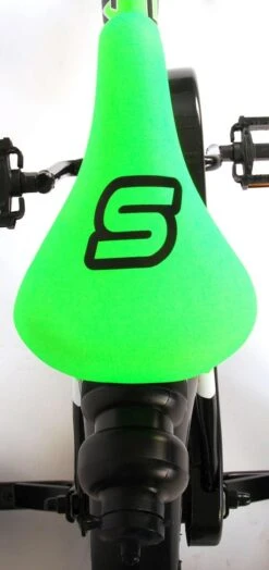 Volare Sportivo Kinderfiets - Jongens - 16 Inch - Neon Groen Zwart - 95% Afgemonteerd -Fietsuitrusting Winkel 566x1200